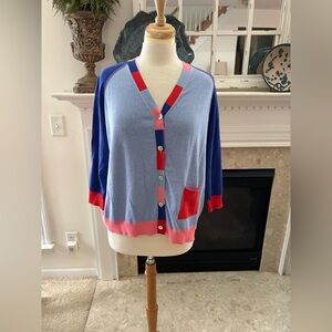 Zaket & Plover Colorblock Cardigan Sweater